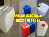 Can nhựa 25 lít đựng hóa phẩm, can nhựa 30 lít đựng hóa chất ngành vải 