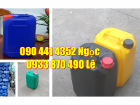 Can nhựa 25 lít đựng hóa phẩm, can nhựa 30 lít đựng hóa chất ngành vải 