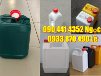 Can nhựa 0.5 lít đựng dầu, can 1 lít đựng dung dịch tẩy rửa tiện lợi 