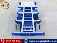 Rơ mooc xương 3 trục 40 feet THACO 8 và 12 khóa