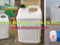 Can nhựa 20lít đựng phân cá dạng loãng, can nhựa 25 lít đựng axit mạnh, can 30 lít chứa cồn dễ bắt l