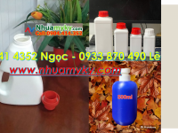 SX can nhựa 500ml vuông, can 1 lít tròn, can nhựa 2 lít đựng màu pha loãng