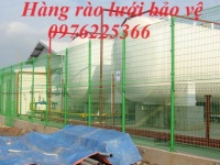 Hàng rào gập tam giác hai đầu - Hàng rào lưới thép hàn 