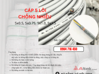Cáp điều khiển Altek Kabel 5x0.5,5x0.75,5x1.0,5x1.5 DVV Đà Nẵng, Hà Nội, Bình Định, Phú yên