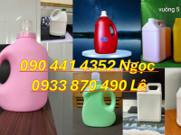 Can nhựa 5 lít đựng nước giặt công nghiệp, can nhựa 2 lít đựng nước xả vải