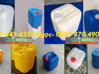 Can nhựa 20 lít đựng vi sinh, can nhựa 25 lít đựng hàng hóa xuất khẩu 