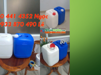 Can nhựa 20 lít đựng vi sinh, can nhựa 25 lít đựng hàng hóa xuất khẩu 