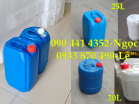 CÓ SX CAN NHỰA 20 LÍT ĐỰNG HÓA CHẤT NGÀNH Y TẾ, MỸ PHẨM, THỰC PHẨM ĐẢM BẢO VỆ SINH, GIÁ HỢP LÝ 