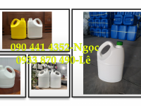 CAN NHỰA 2 LÍT ĐỰNG HÓA CHẤT CHỐNG THẤM, CAN 5 LÍT VUÔNG DÀY CHỐNG ĂN MÒN