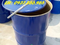 Thùng phuy sắt cũ, phuy cũ, phuy, phuy phế thải, phuy nắp mở 200l