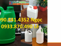 SỈ LẺ CAN NHỰA 5 LÍT VUÔNG MÀU ĐỎ, CAN ĐỰNG HÓA CHẤT 5 LÍT MÀU ĐEN ĐỘC HẠI 