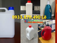Can nhựa 3.8 lít đựng dung dịch lau kính, can nhựa 3.6 lít đựng hóa chất ngành nông nghiệp 