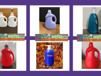 SX can nhựa 1 lít đựng chất làm sạch kính, can nhựa 2 lít đựng dung dịch vệ sinh xe