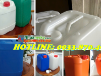 Can nhựa 10 lít đựng nông dược pha loãng/ nhẹ, can nhựa 20 lít vuông dày đặc 1KG2 