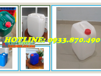Can nhựa 10 lít đựng nông dược pha loãng/ nhẹ, can nhựa 20 lít vuông dày đặc 1KG2 