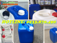 Can nhựa 10 lít đựng nông dược pha loãng/ nhẹ, can nhựa 20 lít vuông dày đặc 1KG2 