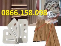 Kẹp inox giữ tấm nhựa ốp tường giá rẻ tại Hà Nội