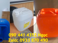 SX can nhựa vuông 25 lít, can 20 lít đựng sút, can 10 lít đựng chất tẩy làm sạch nước 