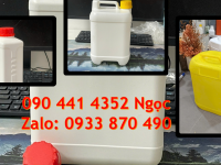 Can nhựa 1 lít đựng hóa chất chống mất mùi nhanh, can nhựa 2 lít đựng nước rửa chén