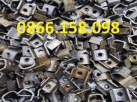 Pát sắt chữ U 1 lỗ giá lẻ rẻ như bán buôn