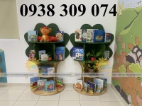 Kệ sách montessori ,kệ sách mầm non chất lượng cao