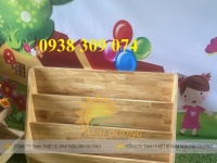 Kệ sách montessori ,kệ sách mầm non chất lượng cao