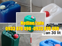 Can nhựa 30 lít đựng dầu mỏ, can 25 lít vuông đựng dầu khí, can 20 lít đựng chất khoáng sản 