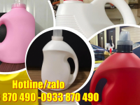 Bình nhựa 1 lít đựng nước rửa tay, bình tròn 500ml phun sương đựng nước sát khuẩn 