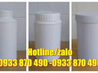 Hủ nhựa 500g có sẵn nắp garenti, hủ nhựa 1 ký đựng bột nắp có sẵn màng nhôm 