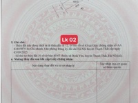 100m sát ngã 4 chợ Hòa Lạc, mặt trục chính kinh doanh luôn, sát cổng ĐHQG, gần Quốc Lộ 21A mở rộng