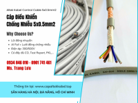Cáp điều khiển, cáp chỗng nhiễu Altek Kabel 5x0.5 Sài Gòn, Đồng Nai, Khánh Hòa, Bình Dương
