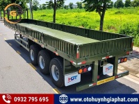 Sàn lửng mở bửng Cimc Huajun 2 trại thái - Chạy linh hoạt, kiếm tiền tối đa