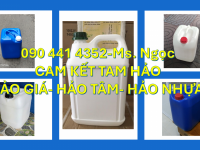 Bán can nhựa 20 lít đựng dầu, can nhựa 10 lít vuông đựng nông dược tại TPHCM 