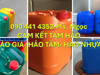Can nhựa chứa xăng dầu 25 lít, can nhựa 20 lít đựng hóa chất ngành y tế 