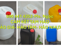 Can nhựa chứa xăng dầu 25 lít, can nhựa 20 lít đựng hóa chất ngành y tế 