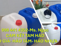 Can nhựa chứa xăng dầu 25 lít, can nhựa 20 lít đựng hóa chất ngành y tế 