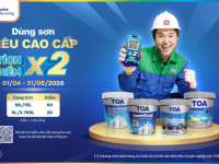 Nhà phân phối sơn TOA online – Nhận ship COD toàn quốc