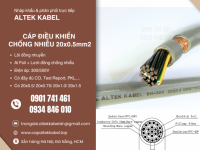 Cáp điều khiển chống nhiễu 20x0.5 Altek Kabel sẵn Hà Nội, Hưng Yên, Bắc Giang