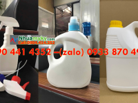 SX can nhựa 2 lít tròn, can nhựa 3.8 lít đựng hương liệu làm nước lau sàn 
