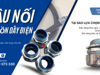 Phụ Kiện Ống Thép Luồn Dây Điện-Đầu Nối Ống Ruột Gà Với Tủ Điện-Đầu Nối Ống Mềm Kín Nước