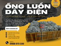 ỐNG RUỘT GÀ LÕI THÉP | ỐNG LUỒN DÂY ĐIỆN | ỐNG THÉP LUỒN DÂY ĐIỆN