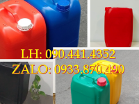 Can nhựa 30 lít tại Bình Chánh, can 25 lít đựng hóa chất tại Bình Tân