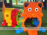 Hầm chui cầu trượt con hổ, hang chui cầu trượt con hổ trẻ em