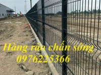 Hàng rào lưới chắn sóng mạ kẽm sơn tĩnh điện