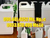Bình nhựa 500ml vuông, can nhựa 1 lít vuông, can nhựa 2 lít tròn đựng nước rửa chén 