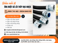 Ống ruột gà lõi thép bọc nhựa kèm PG tại Hà Nội, Đà Nẵng, HCM