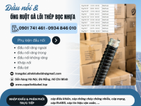 Ống ruột gà lõi thép bọc nhựa kèm PG tại Hà Nội, Đà Nẵng, HCM