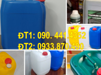 Gía can nhựa 25 lít đựng tá dược bào chế, can nhựa 30 lít đựng hóa chất y tế xét nghiệm 