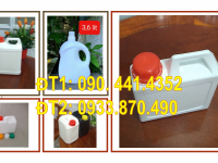 Bình nhựa 3.6 lít đựng nước giặt quần áo, can nhựa 4 lít đựng nhớt 
