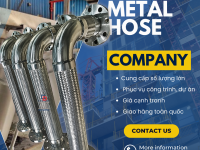 Ống Mềm Inox Công Nghiệp Chịu Nhiệt, Chống Rung Hiệu Quả 